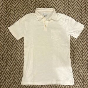 Crew cuts Boys XL White Polo